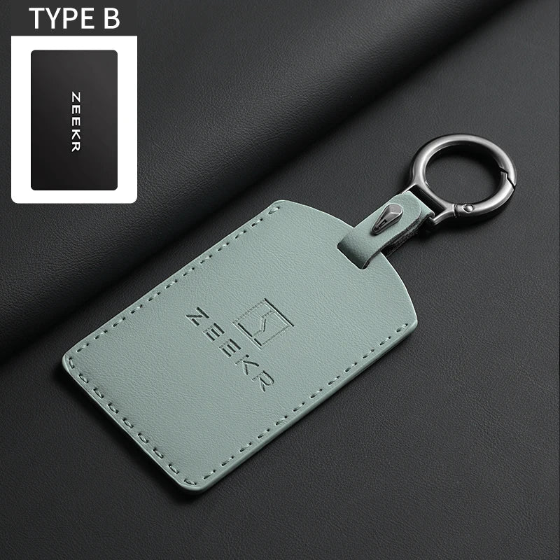 Leather Car Key Case