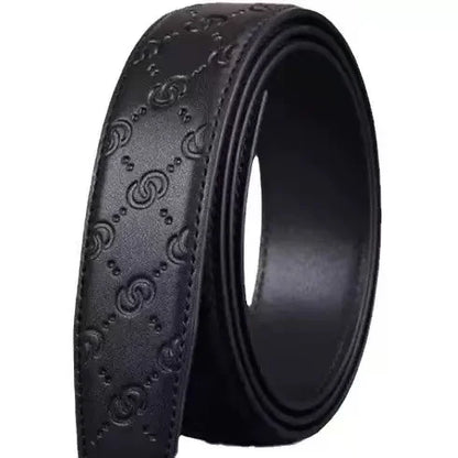 Men’s Cowhide Automatic Buckle Belt – Business Casual