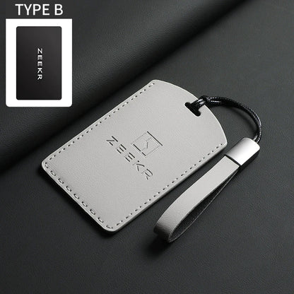 Leather Car Key Case