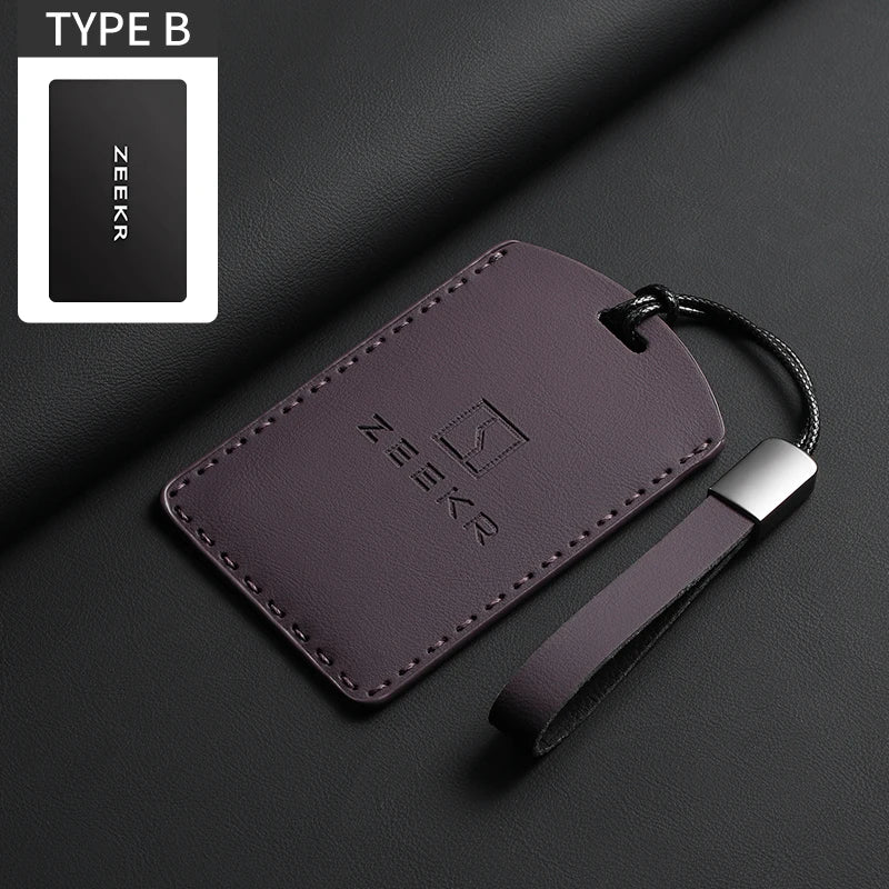 Leather Car Key Case