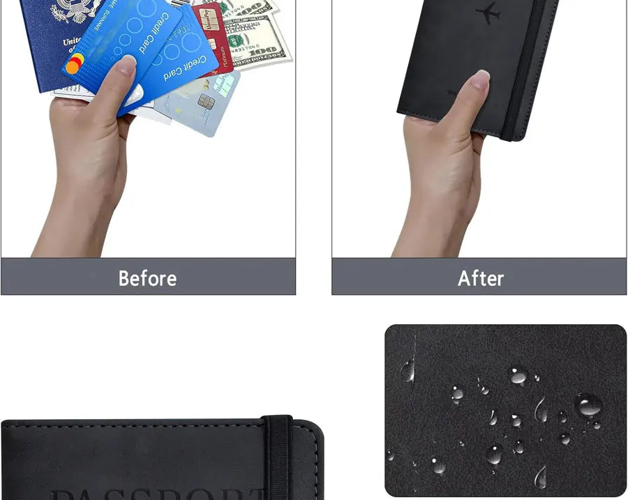 Travel Passport Holder Set – Wallet Case