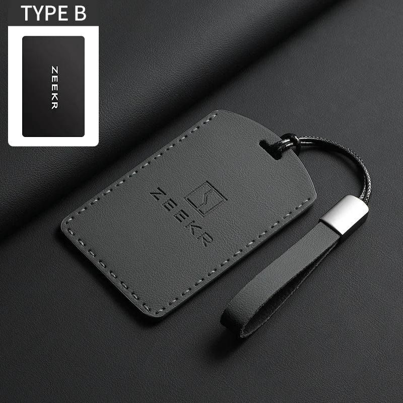 Leather Car Key Case