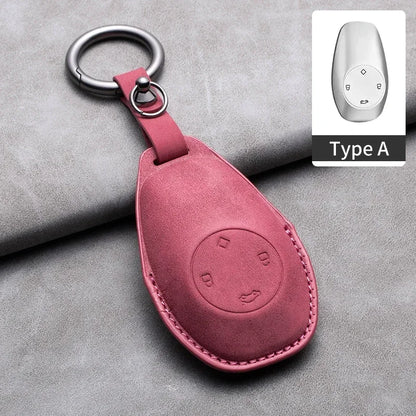 Leather Car Key Case – Leapmotor Series