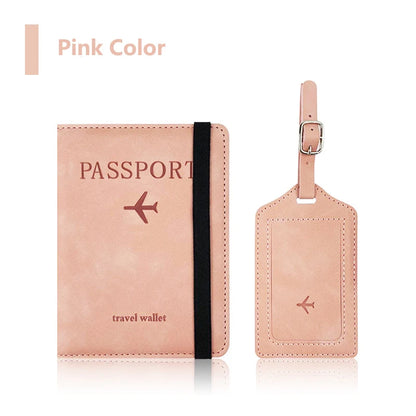 Travel Passport Holder Set – Wallet Case