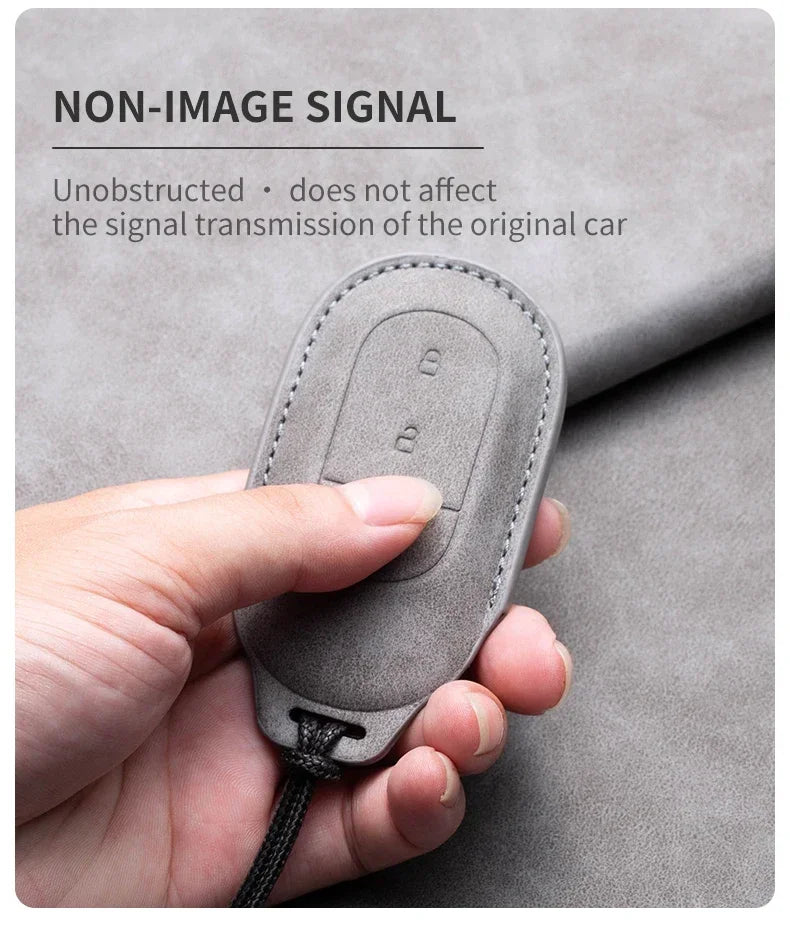 Leather Car Key Case – Leapmotor Series
