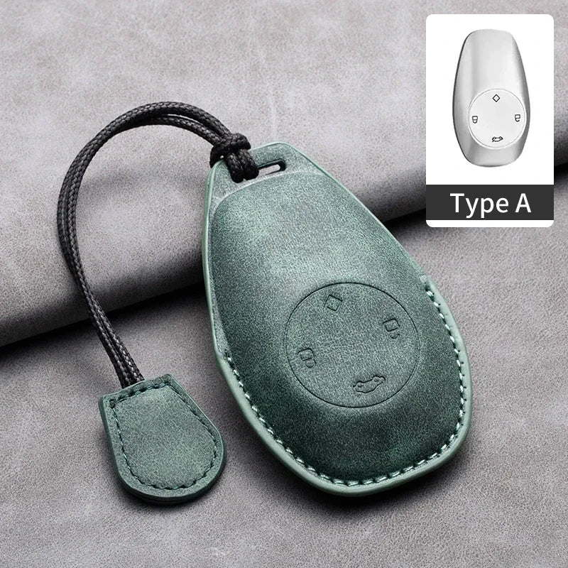 Leather Car Key Case – Leapmotor Series