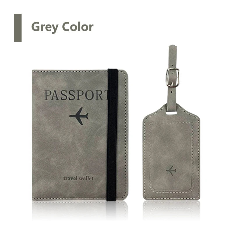 Travel Passport Holder Set – Wallet Case