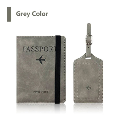Travel Passport Holder Set – Wallet Case