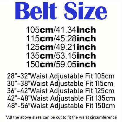 Men’s PU Automatic Buckle Belt – Business Style