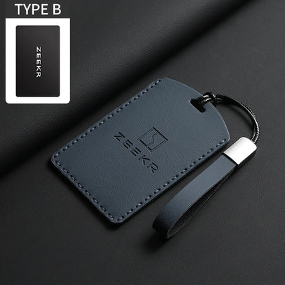 Leather Car Key Case