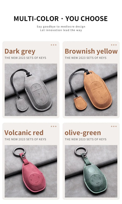 Leather Car Key Case – Leapmotor Series