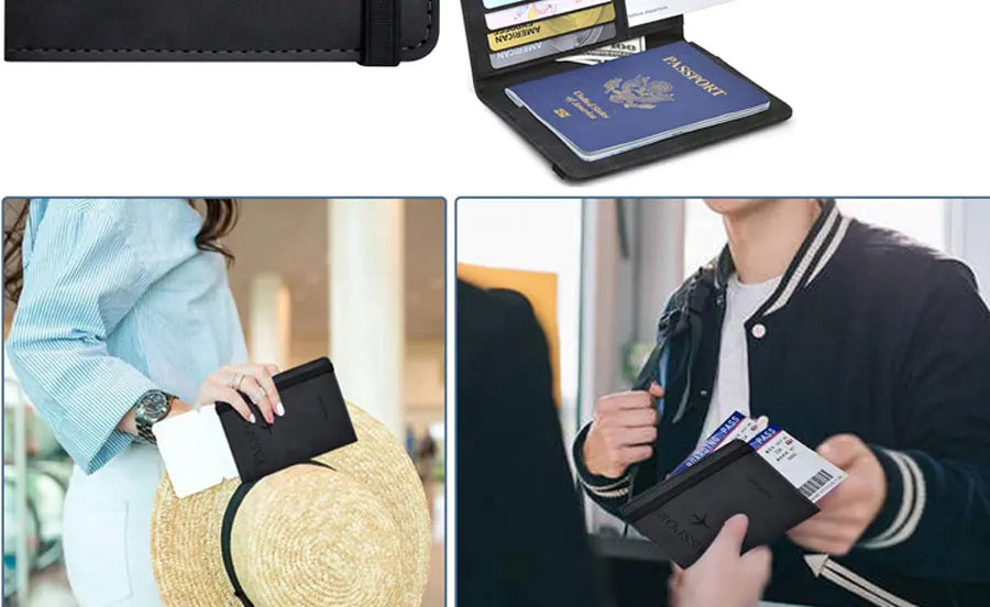 Travel Passport Holder Set – Wallet Case