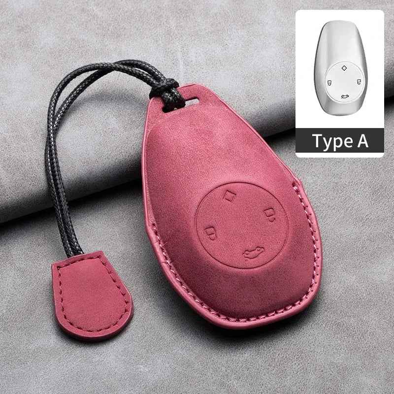 Leather Car Key Case – Leapmotor Series