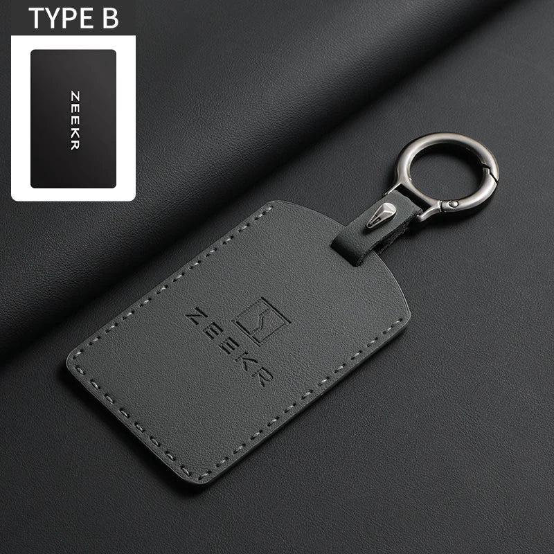 Leather Car Key Case