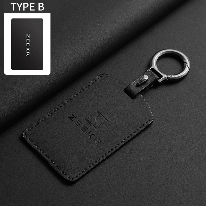 Leather Car Key Case
