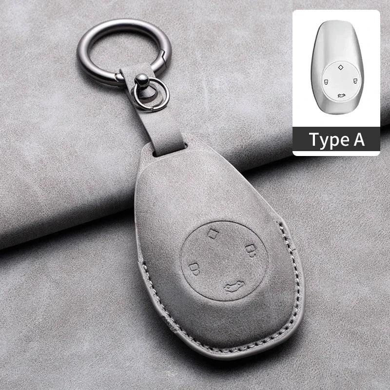 Leather Car Key Case – Leapmotor Series