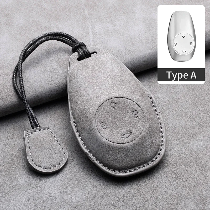 Leather Car Key Case – Leapmotor Series
