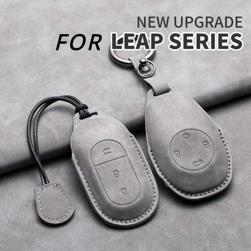 Leather Car Key Case – Leapmotor Series