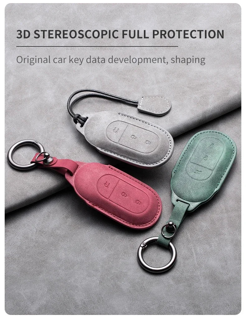 Leather Car Key Case – Leapmotor Series