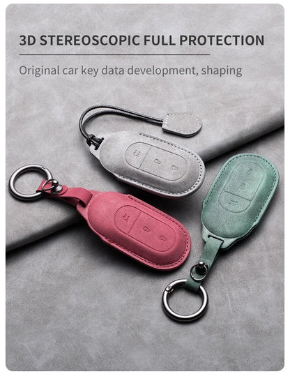 Leather Car Key Case – Leapmotor Series