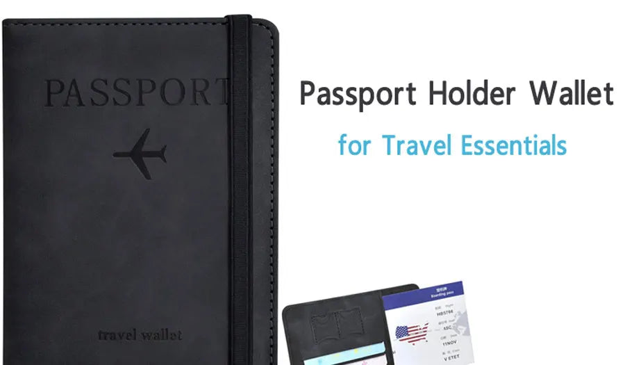 Travel Passport Holder Set – Wallet Case