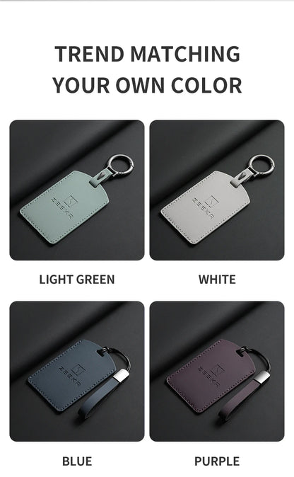 Leather Car Key Case