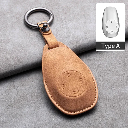 Leather Car Key Case – Leapmotor Series
