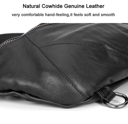 Men’s Leather Chest Bag – Sling Crossbody Pack