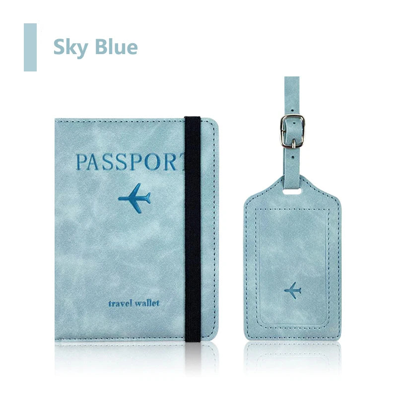Travel Passport Holder Set – Wallet Case