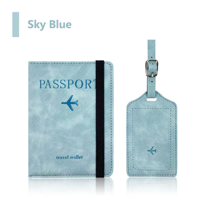 Travel Passport Holder Set – Wallet Case