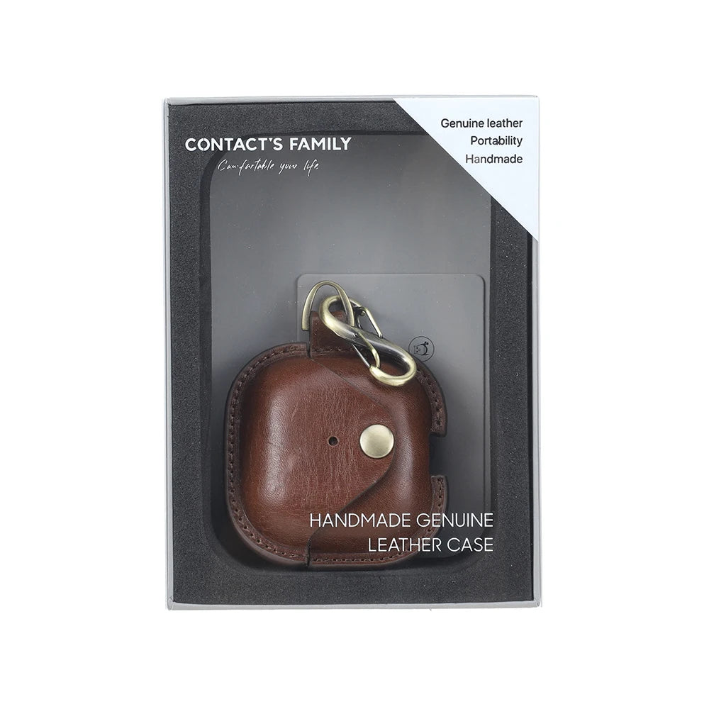 Genuine Leather AirPods 4 Case
