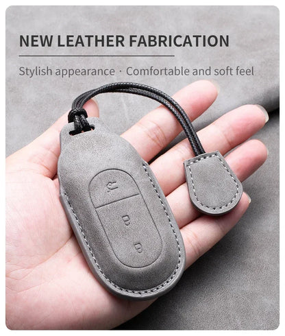 Leather Car Key Case – Leapmotor Series