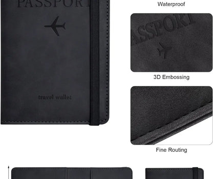 Travel Passport Holder Set – Wallet Case