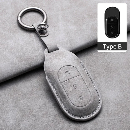 Leather Car Key Case – Leapmotor Series