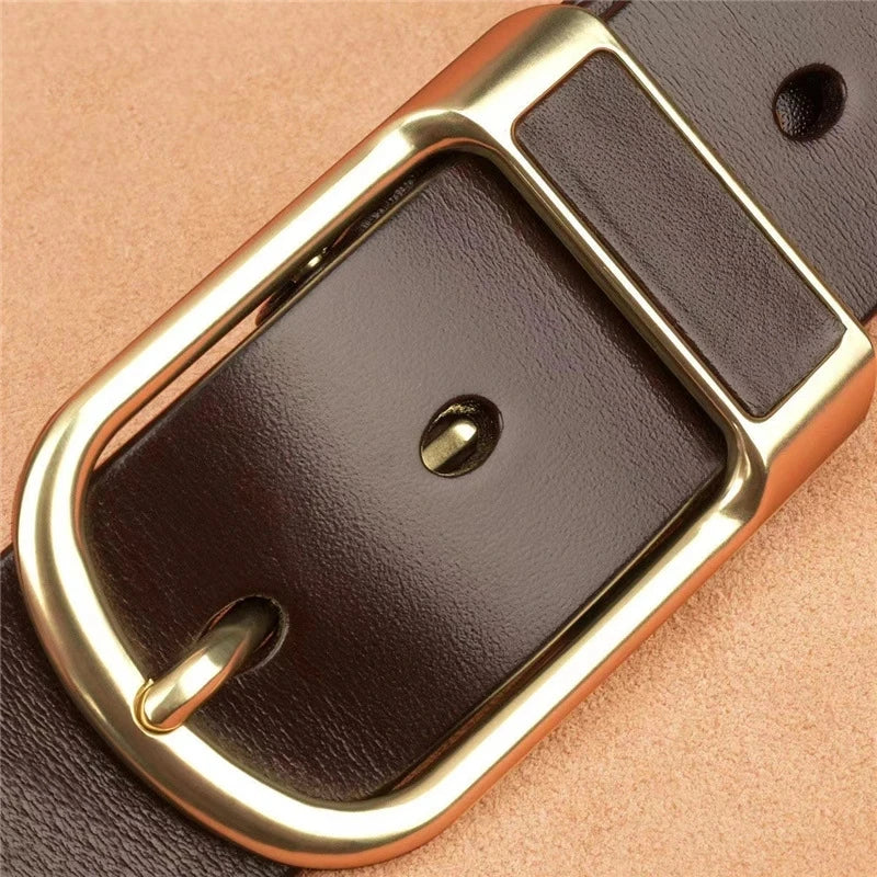 Men’s Cowskin Jeans Belt – Designer Business Casual