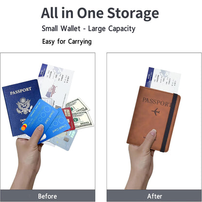 Travel Passport Holder Set – Wallet Case