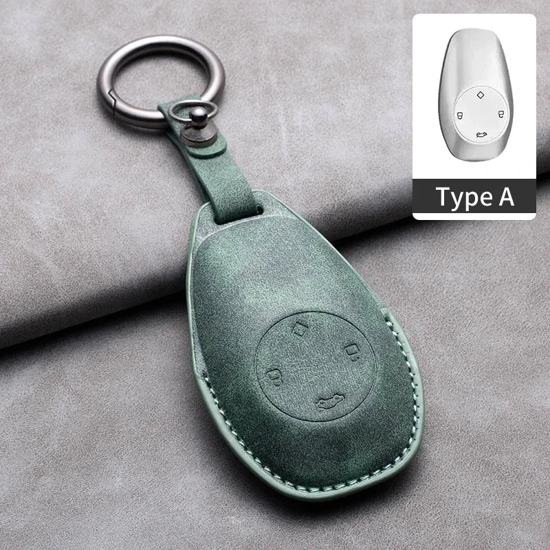 Leather Car Key Case – Leapmotor Series