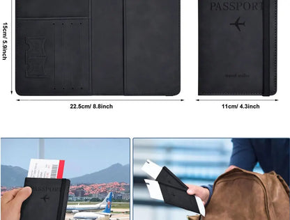 Travel Passport Holder Set – Wallet Case