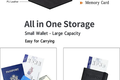 Travel Passport Holder Set – Wallet Case