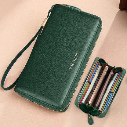 RFID Long Wallet – Zipper Money Clip
