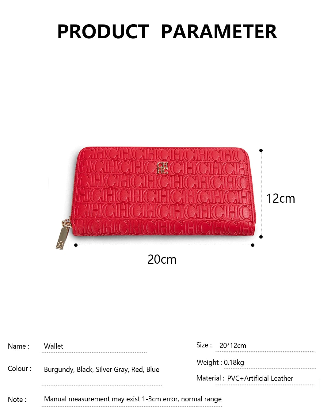 CH Classic Women Wallet – Luxury Edition