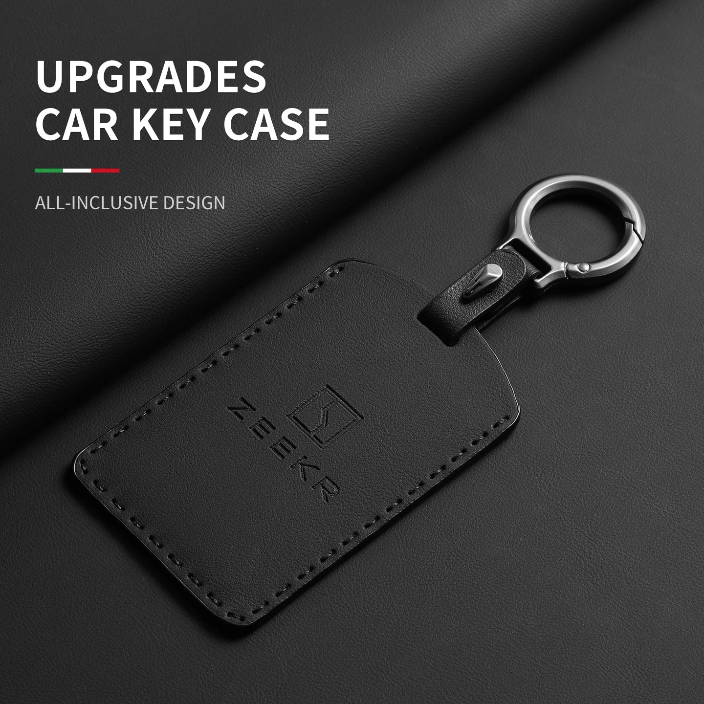 Leather Car Key Case